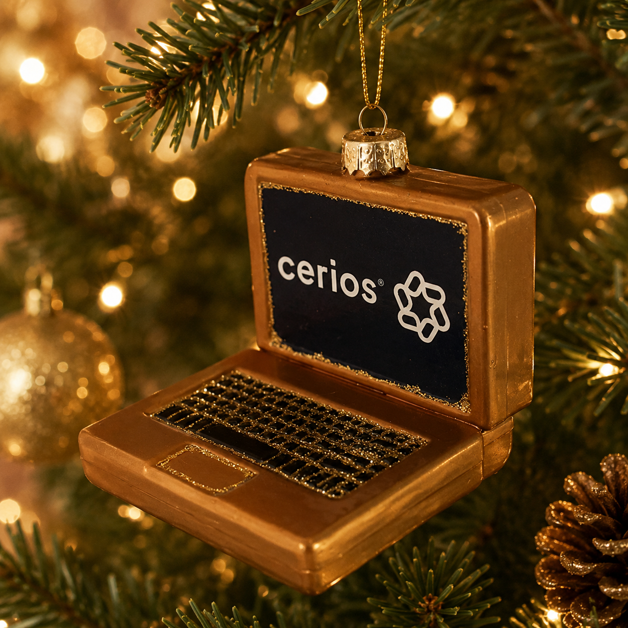 Voorbeeld van een maatwerk kerstbal